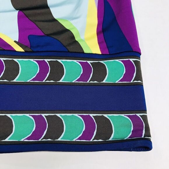 BCBG Maxazria Halter Knit Dress Size XS Multicolored Mini Stretch Open Back - Picture 15 of 16